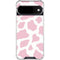 Pink Cow Print Google Pixel 10 Clear Case